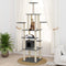 vidaXL - Kattenkrabpaal - met - sisal - krabpalen - 183 - cm - donkergrijs