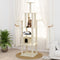 vidaXL - Kattenkrabpaal - met - sisal - krabpalen - 183 - cm - crèmekleurig