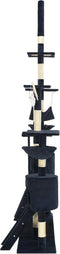vidaXL - Kattenkrabpaal - met - sisal - krabpalen - 230-250 - cm - blauw
