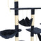 vidaXL - Kattenkrabpaal - met - sisal - krabpalen - 230-250 - cm - blauw