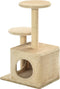vidaXL - Kattenkrabpaal - met - sisal - krabpalen - 60 - cm - beige