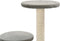 vidaXL - Kattenkrabpaal - met - sisal - krabpalen - 60 - cm - pootafdrukken - grijs