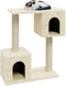 vidaXL - Kattenkrabpaal - met - sisal - krabpalen - 60 - cm - lichtgrijs