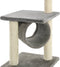 vidaXL - Kattenkrabpaal - met - sisal - krabpalen - 65 - cm - beige