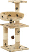 vidaXL - Kattenkrabpaal - met - sisal - krabpalen - 65 - cm - blauw