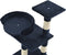 vidaXL - Kattenkrabpaal - met - sisal - krabpalen - 65 - cm - blauw