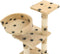 vidaXL - Kattenkrabpaal - met - sisal - krabpalen - 65 - cm - pootafdrukken - beige