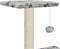 vidaXL - Kattenkrabpaal - met - sisal - krabpalen - 65 - cm - pootafdrukken - grijs
