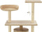 vidaXL - Kattenkrabpaal - met - sisal - krabpalen - 95 - cm - beige