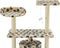 vidaXL - Kattenkrabpaal - met - sisal - krabpalen - 95 - cm - pootafdrukken - beige