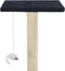 vidaXL - Kattenkrabpaal - met - sisal - krabpalen - 95 - cm - donkerblauw
