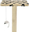 vidaXL - Kattenkrabpaal - met - sisal - krabpalen - 95 - cm - pootafdrukken - beige