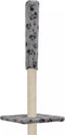 vidaXL - Kattenkrabpaal - met - sisalpalen - 260 - cm - pootafdrukken - grijs