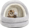 vidaXL - Kattenmand - 40x40x35 - cm - bruin - en - crèmekleurig