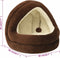 vidaXL - Kattenmand - 50x50x45 - cm - bruin - en - crèmekleurig