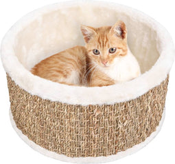 vidaXL - Kattenmand - rond - 36 - cm - zeegras