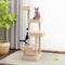 vidaXL - Kattenmeubel - 45,5x49x103 - cm - massief - grenenhout