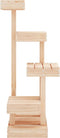 vidaXL - Kattenmeubel - 45,5x49x103 - cm - massief - grenenhout