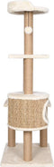 vidaXL - Kattenmeubel - met - krabpalen - 123 - cm - zeegras