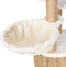 vidaXL - Kattenmeubel - met - krabpalen - 126 - cm - zeegras