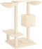 vidaXL - Kattenmeubel - met - krabpalen - 82 - cm - crèmekleurig