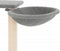 vidaXL - Kattenmeubel - met - krabpalen - 82 - cm - lichtgrijs