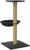 vidaXL - Kattenmeubel - met - sisal - krabpaal - 74 - cm - donkergrijs