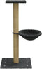 vidaXL - Kattenmeubel - met - sisal - krabpaal - 74 - cm - donkergrijs