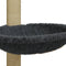 vidaXL - Kattenmeubel - met - sisal - krabpaal - 74 - cm - donkergrijs