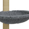 vidaXL - Kattenmeubel - met - sisal - krabpaal - 74 - cm - lichtgrijs