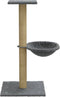 vidaXL - Kattenmeubel - met - sisal - krabpaal - 74 - cm - lichtgrijs