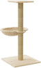 vidaXL - Kattenmeubel - met - sisal - krabpaal - 74 - cm - crèmekleurig
