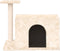 vidaXL - Kattenmeubel - met - sisal - krabpale - 51 - cm - donkergrijs