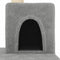 vidaXL - Kattenmeubel - met - sisal - krabpalen - 123 - cm - lichtgrijs