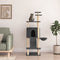 vidaXL - Kattenmeubel - met - sisal - krabpalen - 153 - cm - donkergrijs