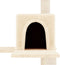 vidaXL - Kattenmeubel - met - sisal - krabpalen - 153 - cm - lichtgrijs