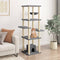 vidaXL - Kattenmeubel - met - sisal - krabpalen - 154 - cm - donkergrijs