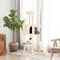 vidaXL - Kattenmeubel - met - sisal - krabpalen - 166 - cm - donkergrijs