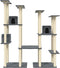vidaXL - Kattenmeubel - met - sisal - krabpalen - 174 - cm - donkergrijs