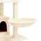 vidaXL - Kattenmeubel - met - sisal - krabpalen - 175 - cm - crèmekleurig