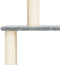 vidaXL - Kattenmeubel - met - sisal - krabpalen - 183 - cm - lichtgrijs