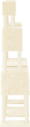 vidaXL - Kattenmeubel - met - sisal - krabpalen - 199 - cm - crèmekleurig