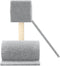 vidaXL - Kattenmeubel - met - sisal - krabpalen - 59 - cm - lichtgrijs