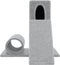 vidaXL - Kattenmeubel - met - sisal - krabpalen - 59 - cm - lichtgrijs