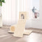 vidaXL - Kattenmeubel - met - sisal - krabpalen - 59 - cm - lichtgrijs