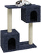 vidaXL - Kattenmeubel - met - sisal - krabpalen - 60 - cm - donkergrijs