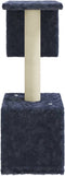 vidaXL - Kattenmeubel - met - sisal - krabpalen - 60 - cm - donkergrijs