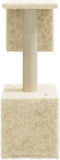 vidaXL - Kattenmeubel - met - sisal - krabpalen - 60 - cm - donkergrijs