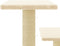 vidaXL - Kattenmeubel - met - sisal - krabpalen - 61 - cm - crèmekleurig