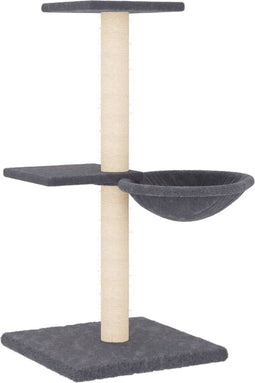 vidaXL - Kattenmeubel - met - sisal - krabpalen - 72 - cm - donkergrijs